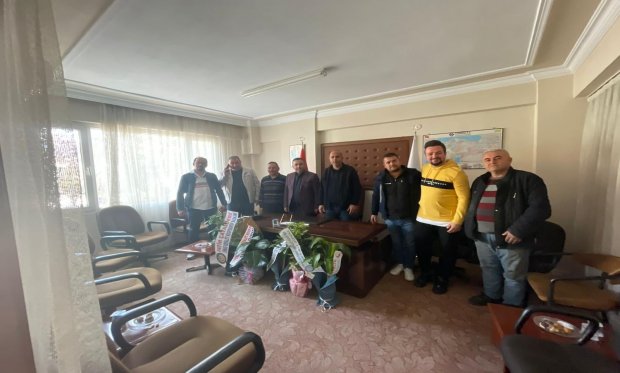 Alaşehir Esnaf ve Sanatkarlar Odası Başkanı Sn.Ahmet Kıymık’ı ve Sn.İbrahim İnce’yi Odamızda ağırladık