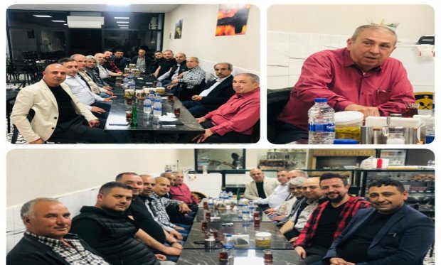 Alaşehir S.S.Yeni Küçük Sanayi Sitesi Yapı Kooperatifi Başkanı Musa Yanık'ın vermiş olduğu iftar yemeğine katılım sağladık.
