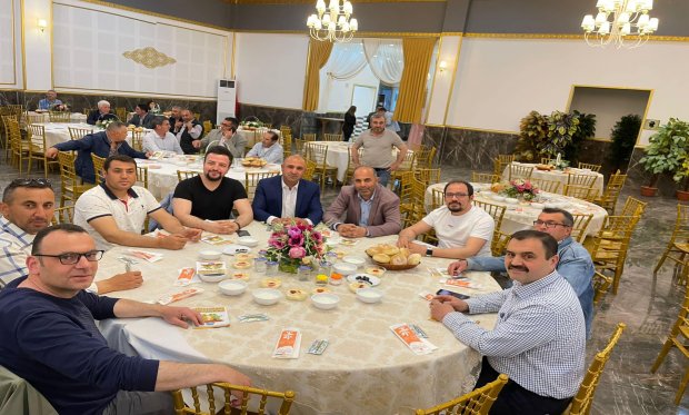 Alaşehir Ticaret Borsası başkanlığımızın ev sahipliğinde düzenlenen iftar sofrasına katılım sağladık.